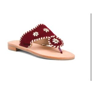 Jack Rogers Velvet Jack Sandals